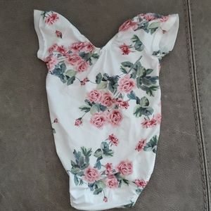 Scoop back onesie